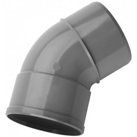 CODO PVC-EVAC MH 45º