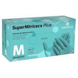 GUANTE NITRILO AZUL "SUPERNITRICECS PLUS
