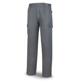PANTALON TERGAL MULTIBOLSILLOS GRIS