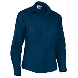 WOMEN'S SHIRT M/L STAR NAVY BLUE ORION