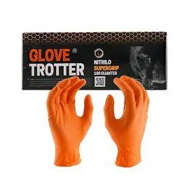 GLOVETROTTER ORANGE NITRILE GLOVE