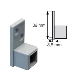TACO CUADRADO PERFIL REFUERZO ATORNILLAR