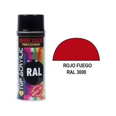 SPRAY TOP RAL 3000-ROJO FUEGO (VIVO)