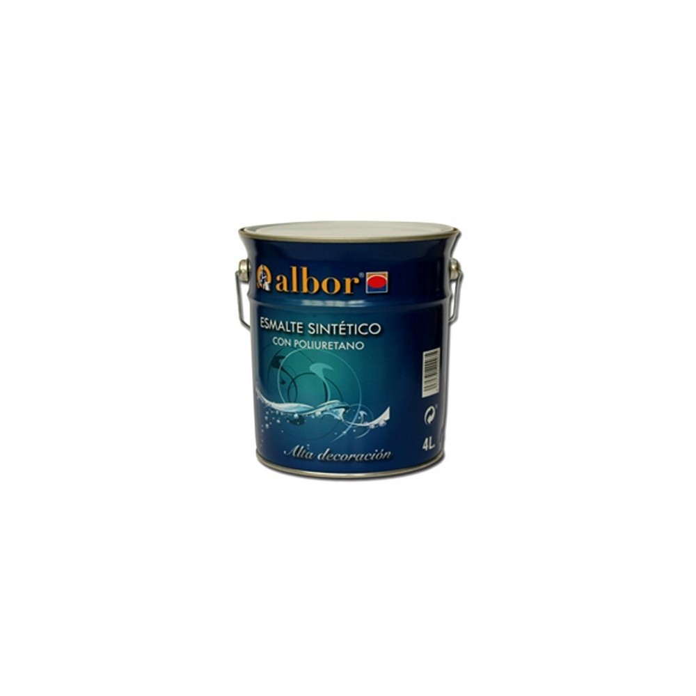 ALBOR BLACK HIGH GLOSS SYNTHETIC ENAMEL 750 ML