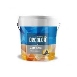 PINTURA PLASTICA MATE D-300 ANTI-MOHO 14LT