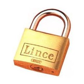 CANDADO LINCE 300-40 IBERDROLA Nº4 LATON CON LLAVE