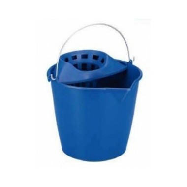 MOP BUCKET 13 L C/ESC. ASA PL. GREEN OR BLUE COLORS