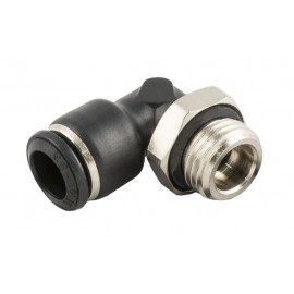 MALE CYLINDRICAL SWIVEL ELBOW 10 3/8