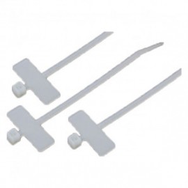 BRIDA MARCAJE BLANCA 2,5mm (200mm) CIEN