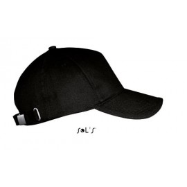 5 PANELS LONG BEACH FRENCH BLACK T/U CAP