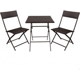 SET TERRAZA: MESA 60X60XH72CM + 2 SILLAS
