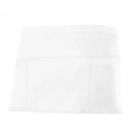 DELANTAL CORTO BLANCO T-U