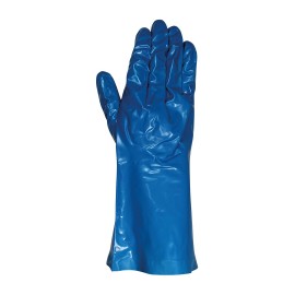 GUANTES NITRILO AZUL 711U T11