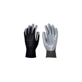 GUANTE POLIESTER NEGRO NITRILO GRIS