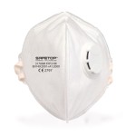 MASCARILLA PLEGABLE VERTICAL CON VALVULA FFP3 NR