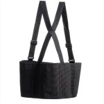 FAJA LUMBAR ELASTICA CON VELCRO Y TIRANTES L