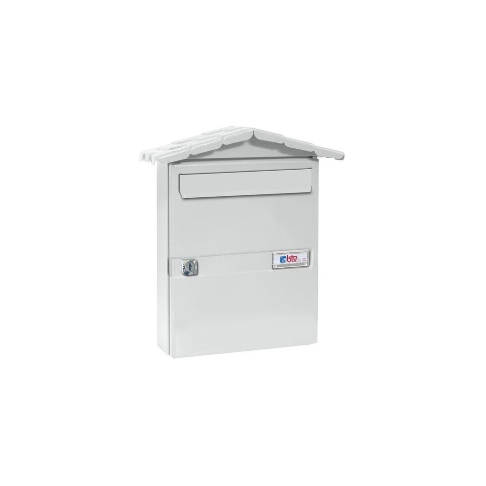 WHITE CHALET MAILBOX