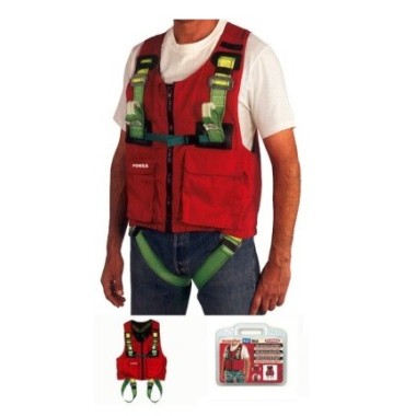 HARNESS WITH VEST - ECOSAFEX VEST - SOLO