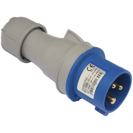 CLAVIJA IP-44 16A220/240V 2P+T 6H