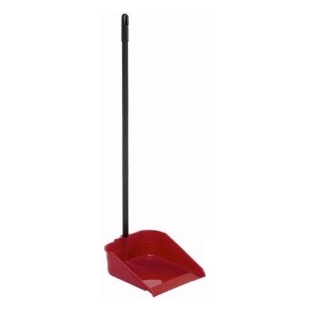 RED PLASTIC PICKUP WITH HANDLE