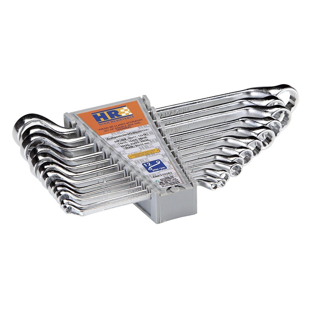 SET of 12 ANCHORED WRENCHES HR 6X7 TO 30X32