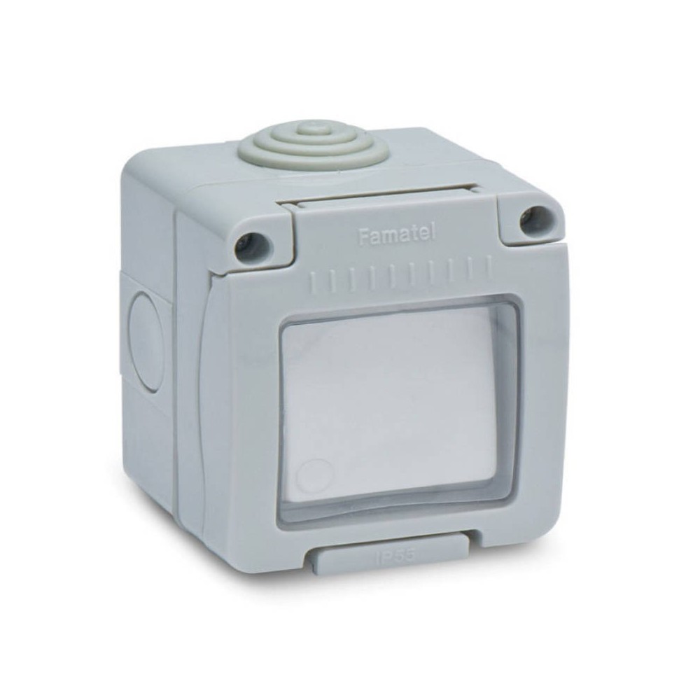 SURFACE PUSH BUTTON IP55 10A / 250V