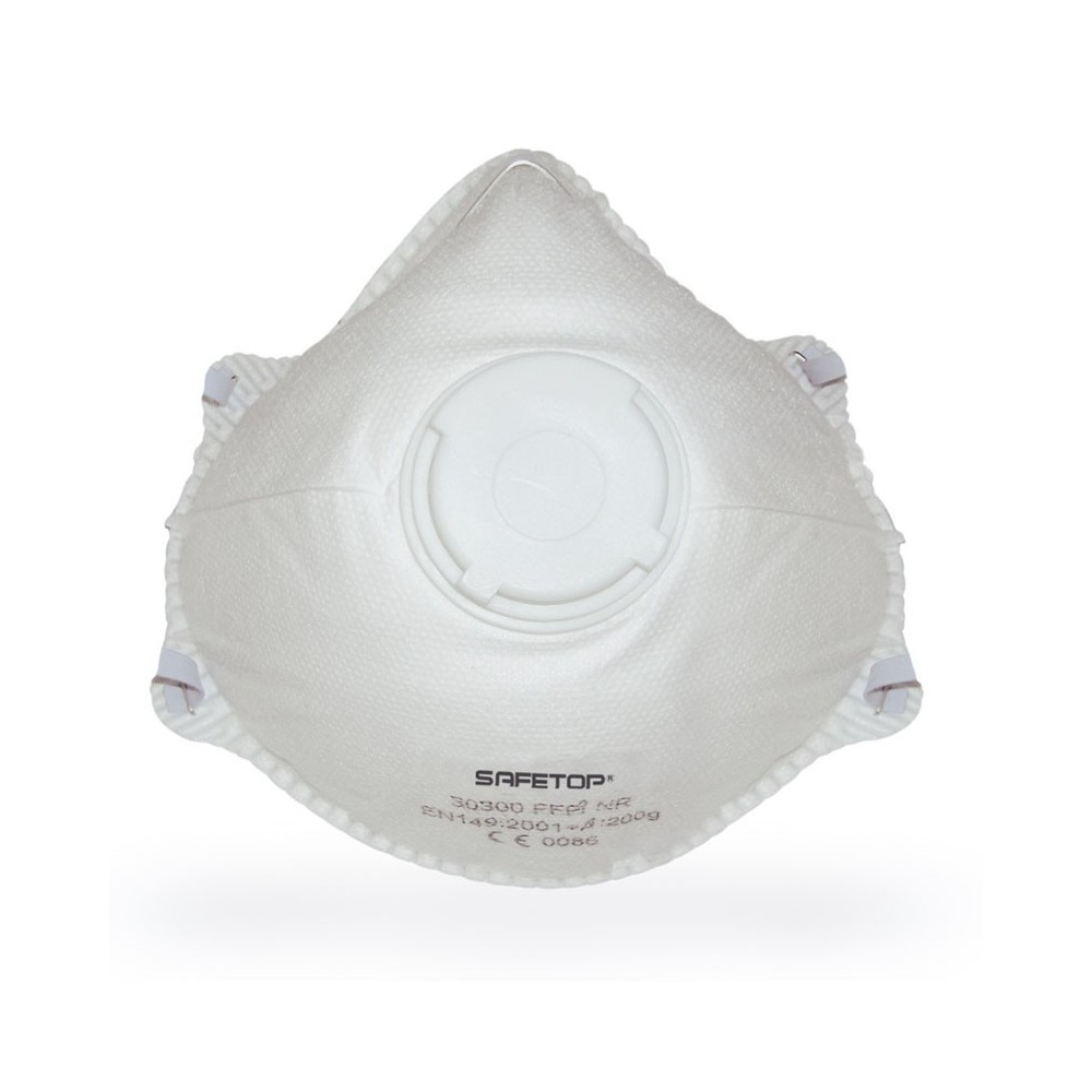 MASCARILLA CELULOSA FFP2 NR STANDARD CON VALVULA (UNIDAD)
