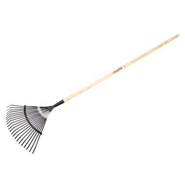 FLAT TOOTH BROOM WITH HANDLE