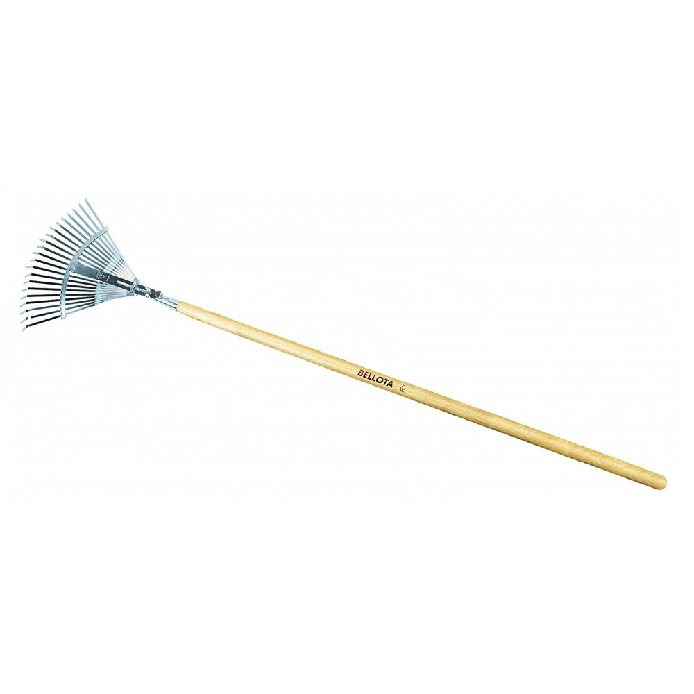 ADJUSTABLE FLAT TOOTH BROOM WITH HANDLE