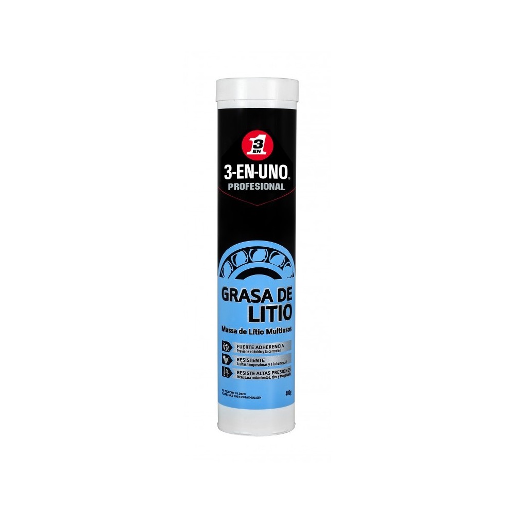 LITHIUM GREASE 3-IN-ONE CARTRIDGE 400 GR