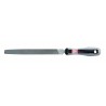 FLAT MECHANICAL FILE WITH BIMATERIAL HANDLE POINT