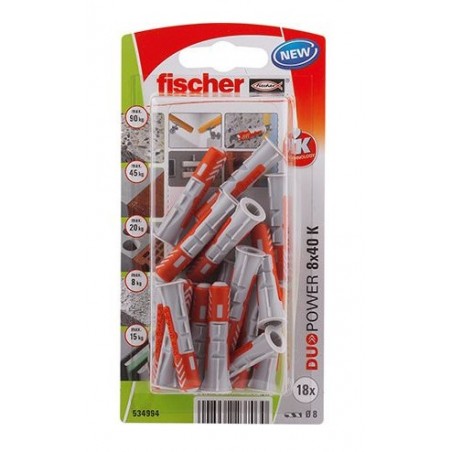 BLISTER DUOPOWER 8X40 K (18 UNDS/BLISTER)