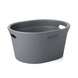 CESTA ROPA BAOBAB GRIS ANTRACITA