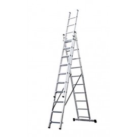 ESCALERA IND. S-58 TRIPLE ALUM. CONV. 3X3M "CLASSIK"