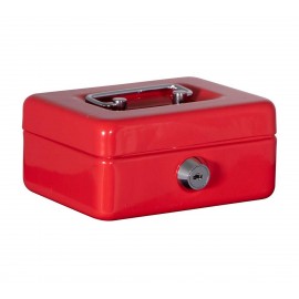 CAJA CAUDALES-10 ROJO