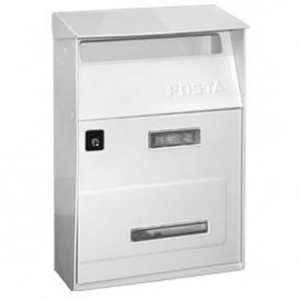 WHITE POST BOX