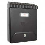 GARDEN MAILBOX BLACK