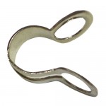 CHROME BRASS BALL CHAIN HITCH 3.2 MM (UNIT)