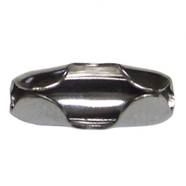 ENGANCHE CADENA BOLAS UNION LATON CROMADO 3.2 MM (UNIDAD)