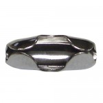 ENGANCHE CADENA BOLAS UNION LATON CROMADO 3.2 MM (UNIDAD)