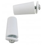 TOPE CON TORNILLO 40 BLANCO