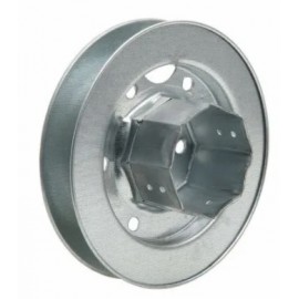 DISCO METALICO C/EXPIGA 150 X 60 C 22MM - EJE 60 OCT CARAS PLANAS