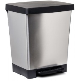 CUBO PEDAL CUBIK-STEEL GRIS