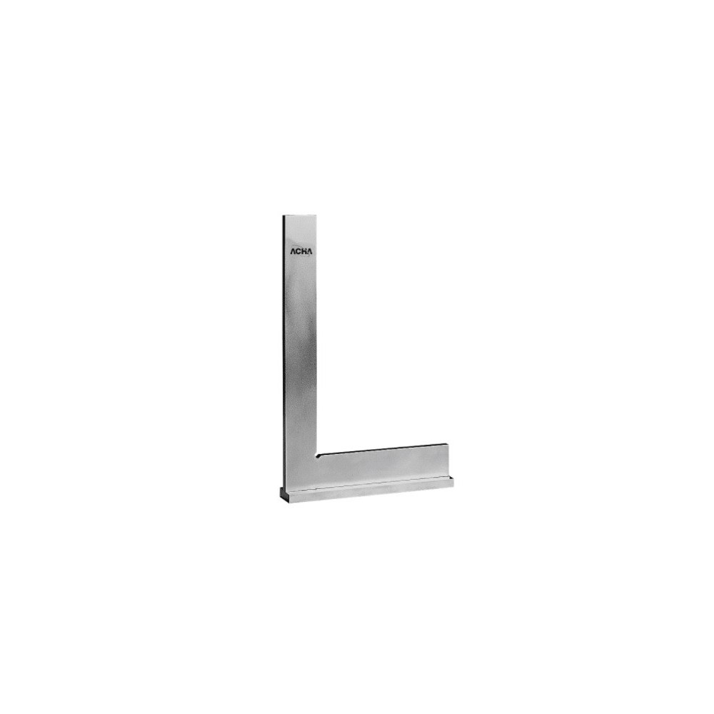 SQUARE DIN 875/1 IN CARBON STEEL, WITH HAT 250 X 160MM