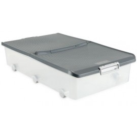 CAJA B CAMA 63 L RUEDAS GRIS