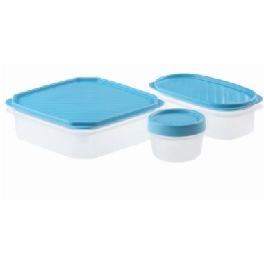 LOT 3 FOOD TAPERS TOP-FLEX TURQUOISE