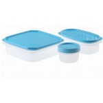 LOT 3 FOOD TAPERS TOP-FLEX TURQUOISE