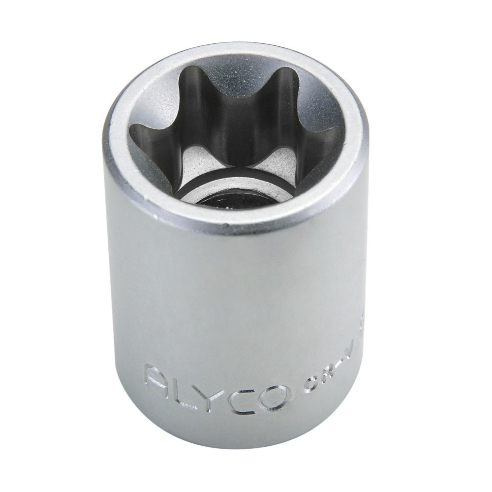 LLAVE DE VASO DE 1/2" TORX HEMBRA E16