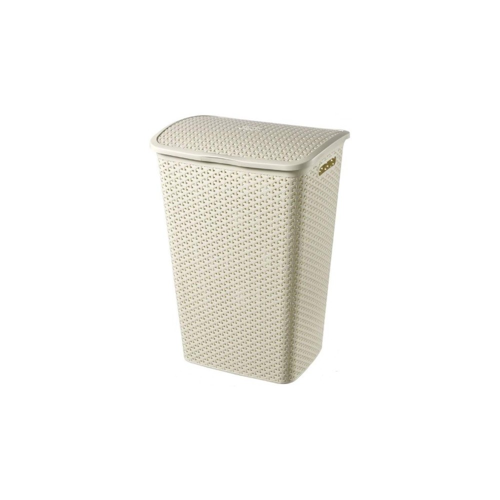 CESTO DE ROPA MYSTYLE 55L BLANCO VINTAGE
