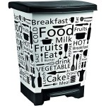 CUBO DECORADO C/ PEDAL 25L IML COZINHA